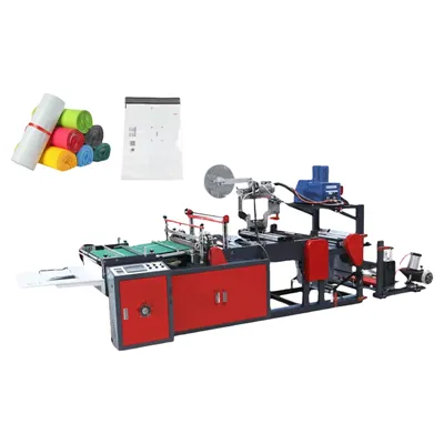 Plast hraðboðapokagerð vél